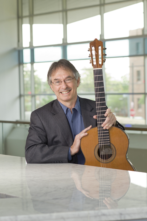 Photograph of Classical guitarist Allen Karntz who will be performing at Laurel Hill Mansion in Philadelphia PA on August 23, 2015