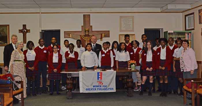 The students who participated and the organizers of the 2016 constitution program