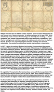 Map of the province of Pennsylvania with the names of the original purchasers from William Penn, begun in 1681. Information about William Penn