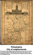 Map published in 1752 of Philadelphia and parts adjacent that lists the number of dwellings in Philadelphia in the year 1749 as 2076 plus the public building. There is also an image of the stathouse, now independance hall